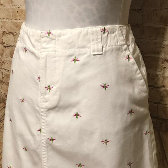 Lilly Pulitzer Embroidered Dragonfly Skirt - Picture 3 of 8